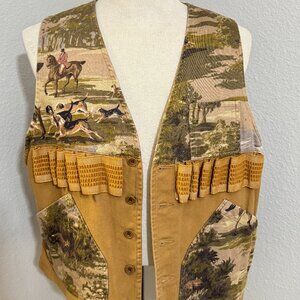 Vintage Banana Republic Adventure Outfitters Hunting Vest – Equestrian Fox Hunt